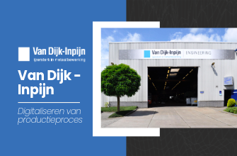Klantcase Van Dijk - Inpijn: Digitaliseren van productieproces