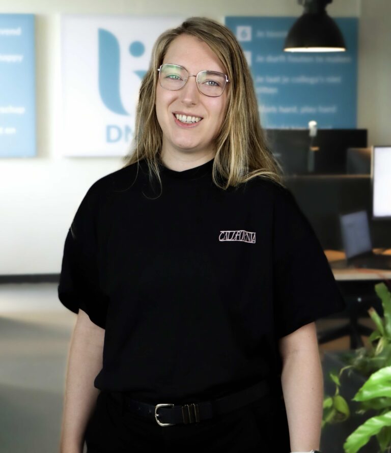 Anouk van BriteBlue Solutions, support medewerker