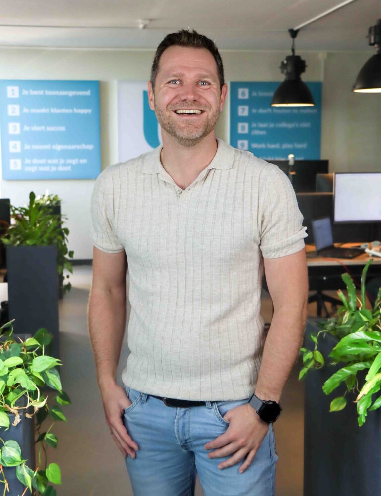 Rens van BriteBlue Solutions, care manager